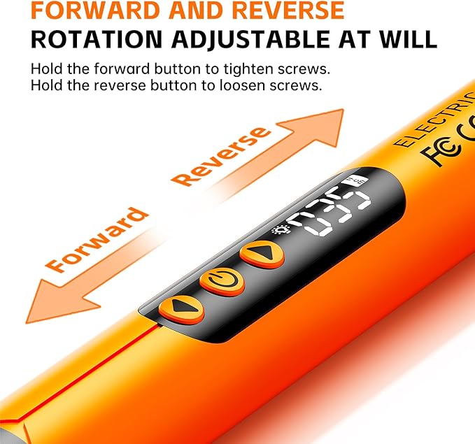 Mini Electric Screwdriver Set 120-IN-1: UnaMela Small Electric Screwdriver Cordless - 120 Precision Bits, LED Light, Magnetic Power Screwdriver Repair Tool Kit for PC RC Electronics