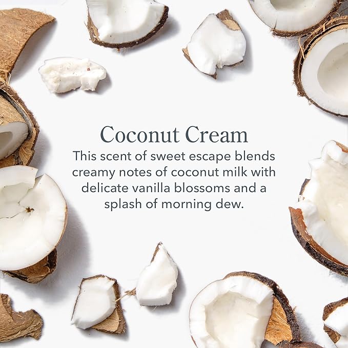 Beekman 1802 Coconut Cream Palm-Sized Bar Soap - Scented - 3.5 oz - Cleanses, Nourishes & Hydrates - Certified Microbiome Friendly - No Irritation - Good for Sensitive Skin