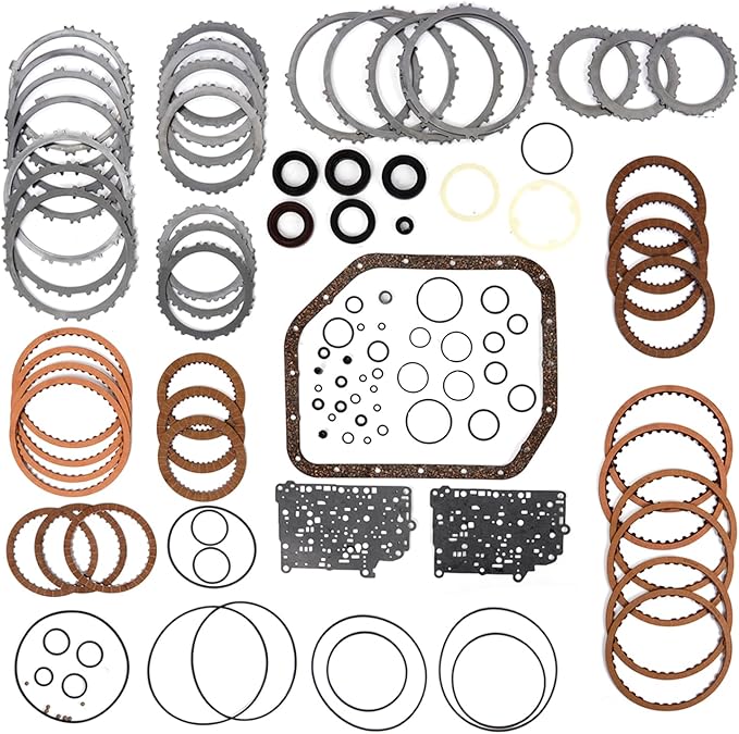U340E U341E Transmission Master Rebuild Kit Fits for Toyota Cressida 86-92/ Echo 00-05/ Sienna 03-10/ Yaris 06-11 Replace OE U340E U341E