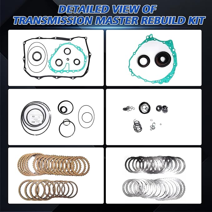 0D5 8HP65A 8HP65 Transmission Master Rebuild Kit Overhaul Seals Fits for A4 A6 Q7 Q8 S5 S4 S8 S6 Transmission Master Rebuild Kit