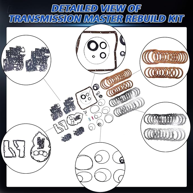 A540E A540H Transmission Master Rebuild Kit Overhaul Fits for Camry & RAV4 & Sienna Lexus ES300 ES250 1988-UP Car Aftermarket Parts