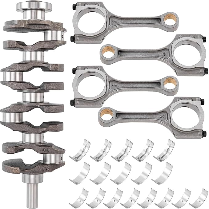 23510-25220 21020-25150 23111-2G230 G4KE Engine Overhaul Rebuild Crankshaft Con Rod Kit For Hyundai KIA Sorento 2.4L Engine Gasket Kit 23060-2G400 23510-25220