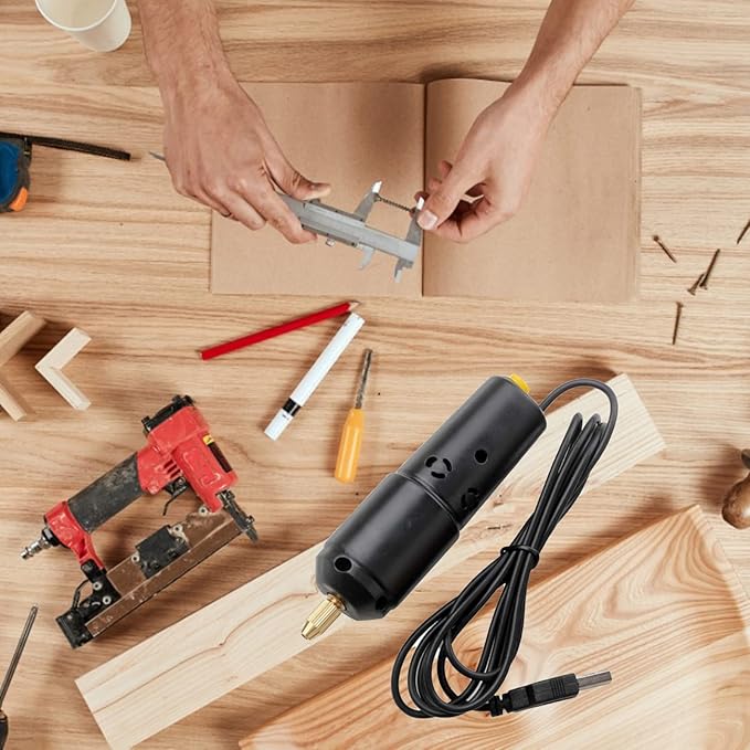 Hand Drill USB Portable Handheld Drill Tool for Work Switch Easy Rotary Tool