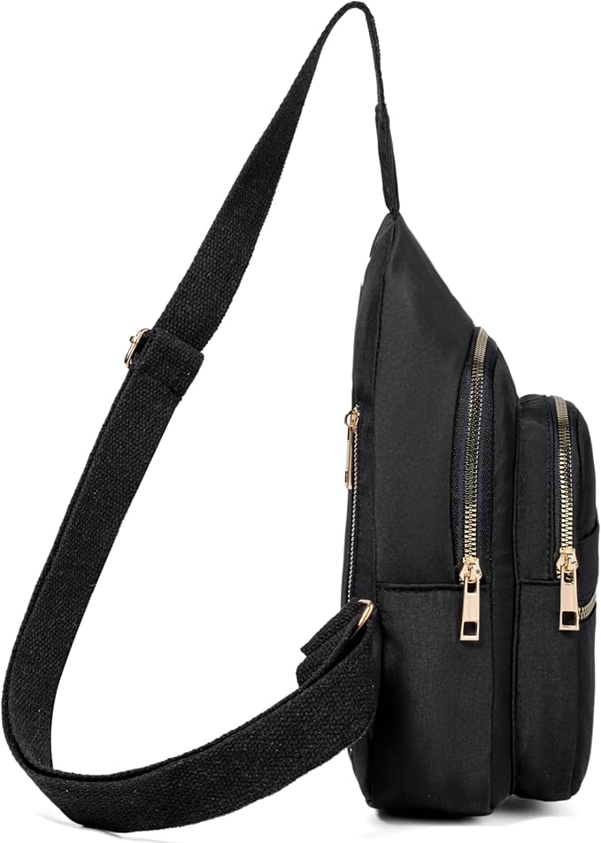 Small Crossbody Sling Backpack Sling Bag for Women, Chest Bag Daypack Fanny Pack Cross Body Bag for Hiking Traveling Outdoors