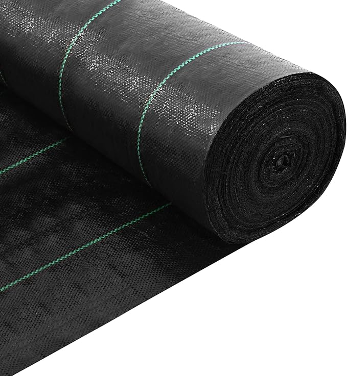 Driveway Fabric, 13x115 ft Commercial Weed Barrier, Heavy Duty 5oz French Drain Fabric for Erosion Control, Landscape Projects