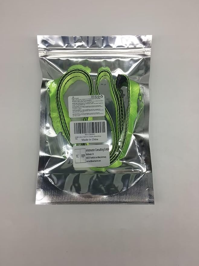 FOSER 18mm Nylon Climbing Sling Runner, 23KN Nylon Rope,Apply to Rock Climbing, Mountaineering, Hiking, Downhill, Emergency Equipment, etc