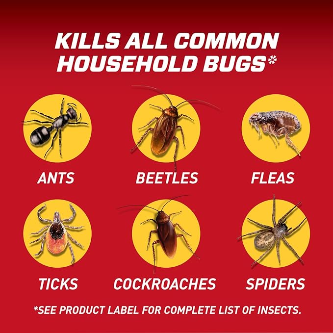 Ortho Home Defense Insect Killer for Indoor and Perimeter2 with Comfort Wand, Controls Ants, Roaches, Spiders and More, 1.33 gal