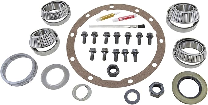 USA Standard Gear Differential Master Overhaul Rebuild Kit for Chrysler 8.75" '42' case housing with LM104912 Carrier Races