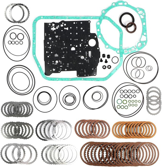 5HP24 Auto Transmission Master Rebuild Kit Transmission Overhaul Kit Fits for 2000-2004 A6 Quattro 2.7L, Fits for 2000-2003 X5 4.4L, Replace OE 5HP24 B132820A