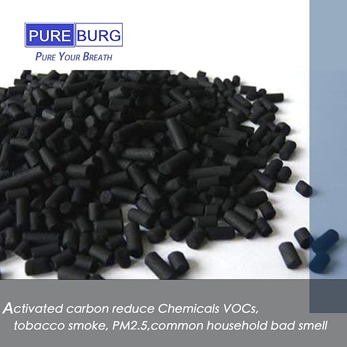 PUREBURG SDL-30P Replacement Filter Compatible with Shinco SDL 30 Pint Dehumidifier,2-Pack Activated Carbon Filter VOCs Odor Clean