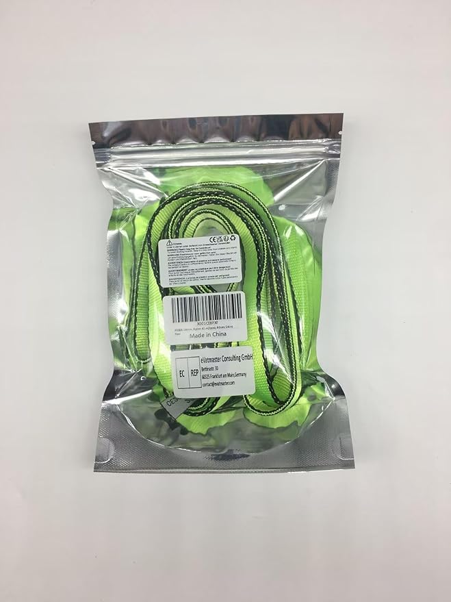 FOSER 18mm Nylon Climbing Sling Runner, 23KN Nylon Rope,Apply to Rock Climbing, Mountaineering, Hiking, Downhill, Emergency Equipment, etc