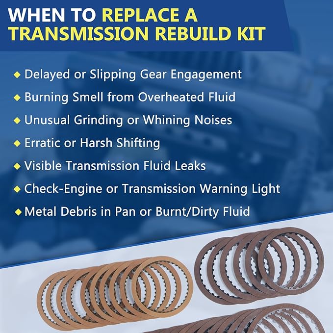 5HP24 Auto Transmission Master Rebuild Kit Transmission Overhaul Kit Fits for 2000-2004 A6 Quattro 2.7L, Fits for 2000-2003 X5 4.4L, Replace OE 5HP24 B132820A