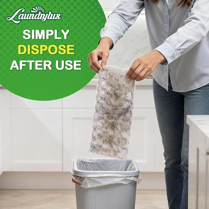 Heavy Duty Dry Sweeping Cloths Refills Compatible with Swiffer Sweeper, Multi Surface Pet Dry Pads Refill, Floor Cleaner for Dust, Hair, Dirt, Disposable Duster Mop Pad - 32 Count