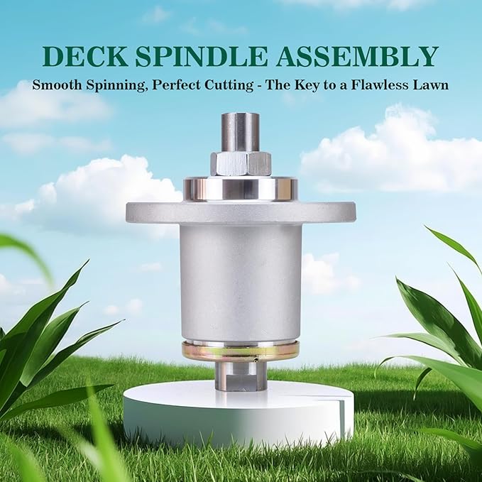 437-0005-00 Heavy Duty Spindle for Spartan Mower Parts Accessories 54 61 72 Inch Decks Lawn Mower Deck Spindle Compatible with Spartan Mower RT RZ SRT Pro HD XD XDe 2016-2022