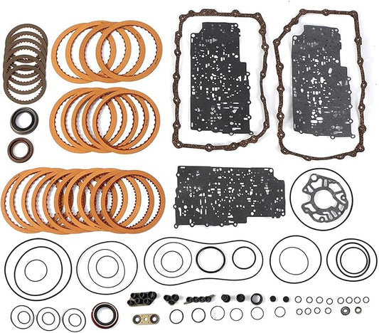 6L80E 6L90E Transmission Master Rebuild Overhaul Kit Fits for 06-18 Cadillac Escalade, Chevy Silverado/Suburban, GMC Sierra/Savana/Yukon, Hummer H2 Replace OE 6L90 6L90E 6L80 6L80E