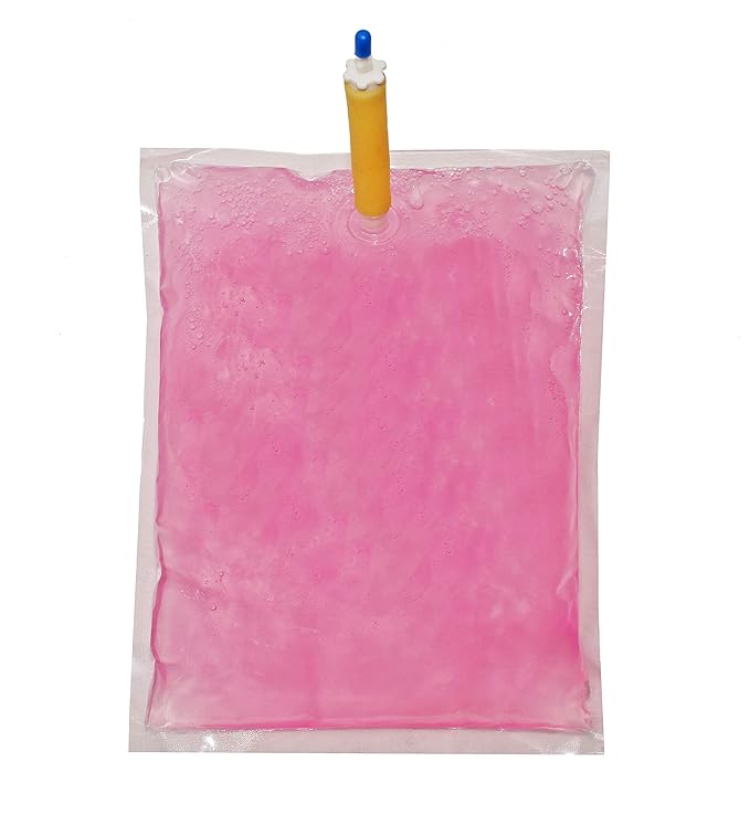 LifeSupplyUSA Case of 1 Pink Pearlized Liquid Lotion Hand Wash Soap 800ml Dispenser - Refill Pouch Bags