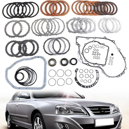 A4CF1 A4CF2 Transmission Master Overhaul Rebuild Kit 4Speed Suitable for Hyundai 2007-2010 Elantra 2006-2009 Spectra 2.0L After-Market Parts
