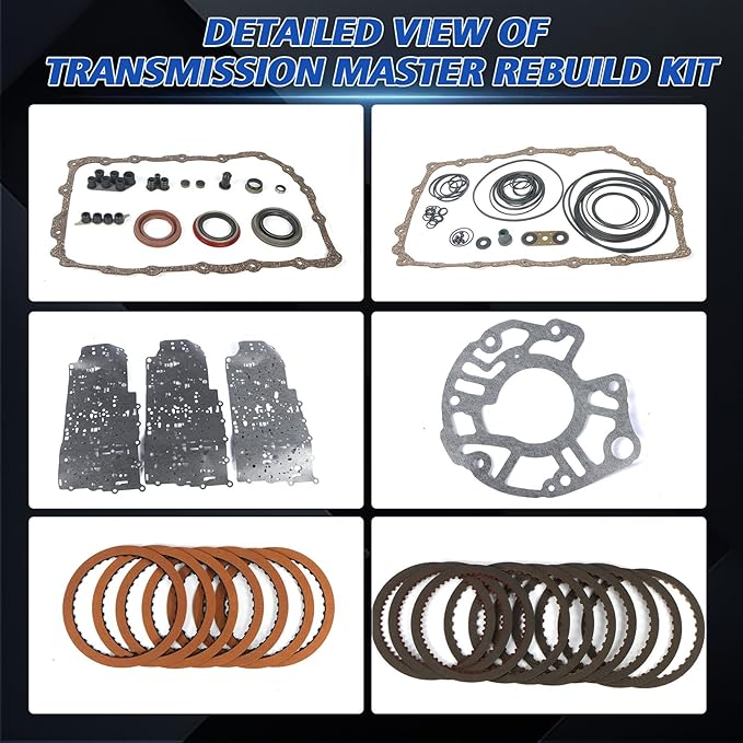 6L90 6L90E 6L80 6L80E Transmission Rebuild Kit Compatible with Escalade STS-V Express 1500 2500 3500 4500/Cadillac GMG Hummer Holden Pontiac 6 SPEED Transmission OE 195903XLS