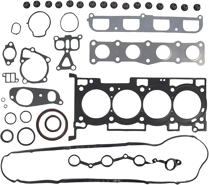 1set 2.4L G4KG Engine Rebuild Kit - Timing Chain Kit / HS26321PT Engine Overhaul Gasket Set Replacement for ILOAD IMAX 2.4L G4KG