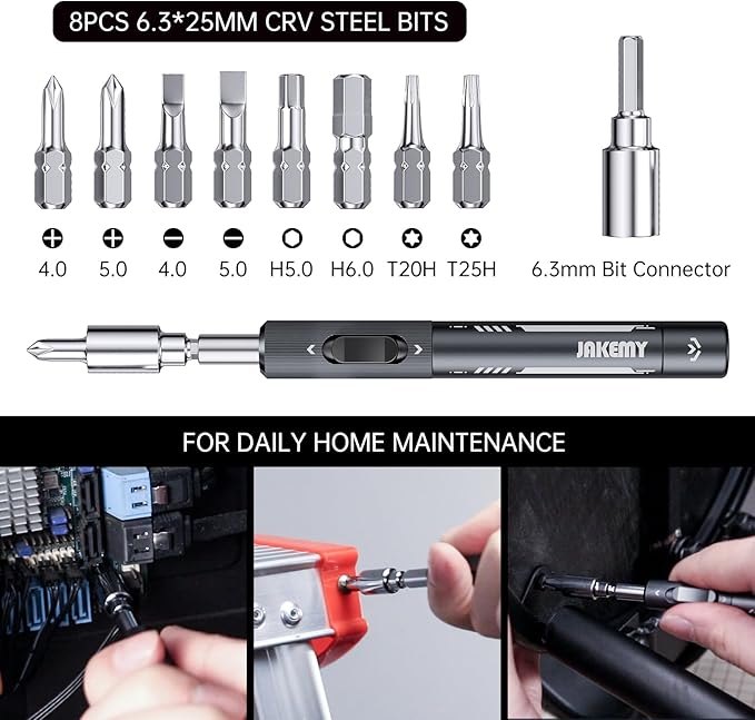 All Metal Small Ratchet Screwdriver Set, JAKEMY Portable Ratcheting Screwdriver Kit with 90 Magnetic Bits and Opening Pry Tool for Laptop, Computer, MacBook, Phone, Watch, Console, Eye Glasses, DIY