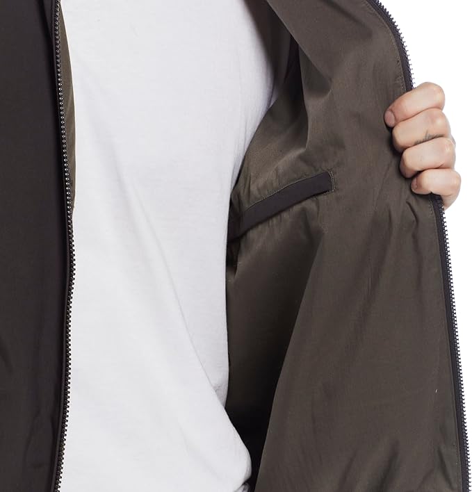 Weatherproof Men's Golf Jacket - Lightweight Windbreaker, Water-Resistant Microfiber Shell, Perfect for Golf & Casual Wear