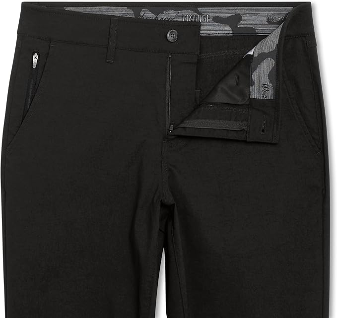 Weatherproof Vintage Men's Regular Fit Excursion Pants - Ultra Stretch Casual Flat Front Chino