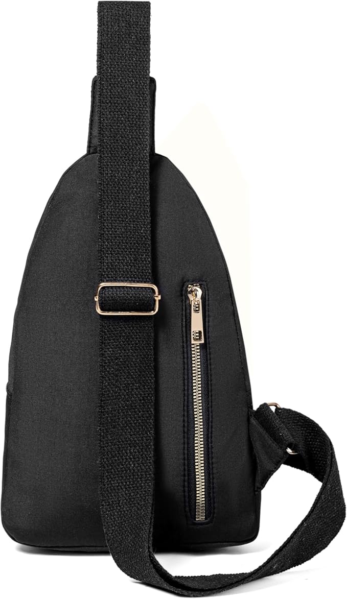 Small Crossbody Sling Backpack Sling Bag for Women, Chest Bag Daypack Fanny Pack Cross Body Bag for Hiking Traveling Outdoors