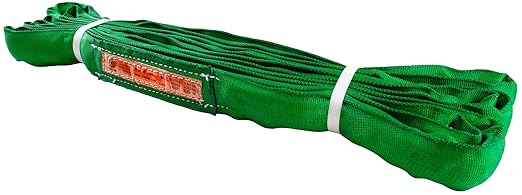 Power Lift PL2x10' Green Polyester Round Sling (5,300 lbs. Vertical Capacity) | Various Sizes in Listing | Kennedy Wire Rope & Sling Company | Proudly Manufactured in The USA