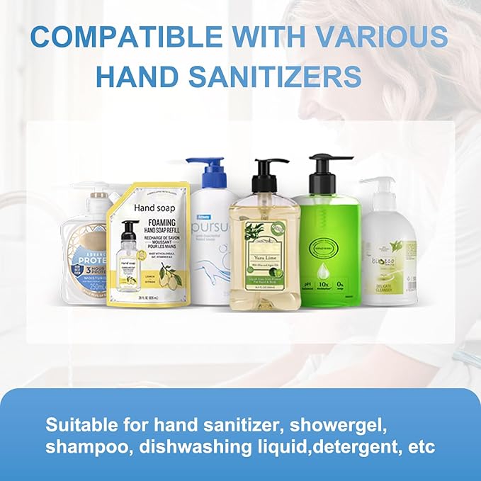 Automatic Liquid Soap Dispenser, 12.8oz/380ml Wall Mount Touchless 4 Adjustable Soap Levels,Liquid Hand Soap Dish soap USB Rechargeable with Infrared Motion Sensor for Bathroom,Kitchen,Office