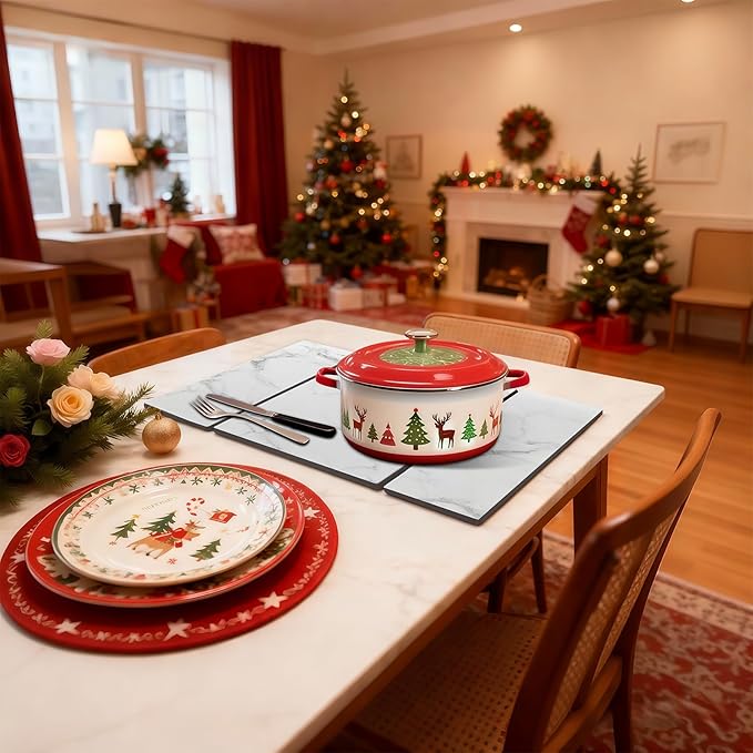 Large Stone Drying Mat for Kitchen Counter, 24"x16" Collapsible Quick Dry Dish Drying Mat, Water-Absorbent Marble Diatomaceous Earth Mats for Bottles Cups Dishes, Match Any Countertop