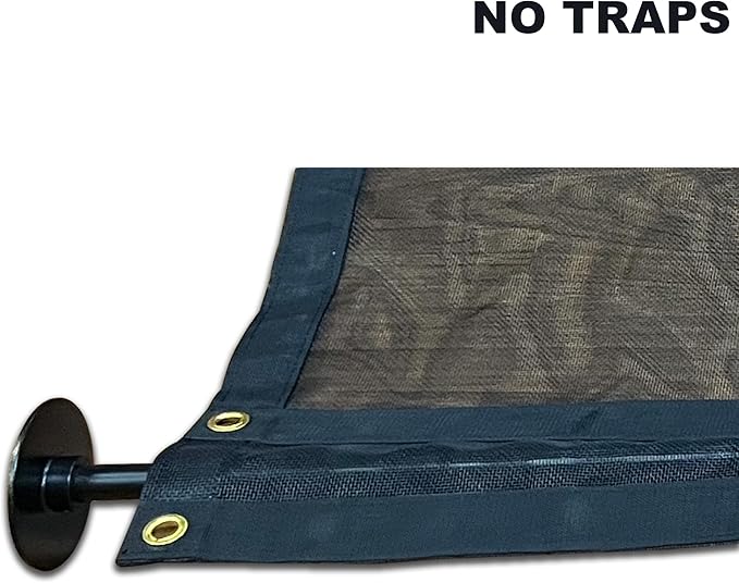 Rear Anti-sail Tarp Retention Bow Set from 77" to 110" (NO TARP)