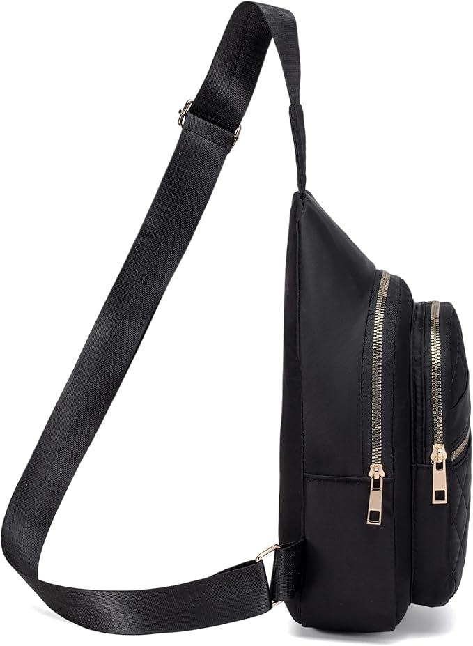 Small Sling Backpack Crossbody Sling Bag for Women, Chest Bag Daypack Fanny Pack Cross Body Bag for Outdoors Hiking Traveling