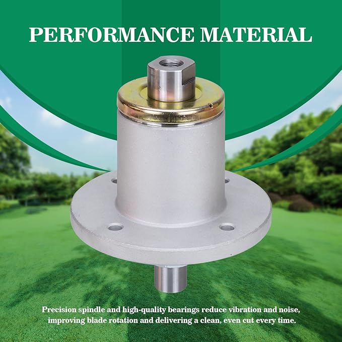 437-0005-00 Heavy Duty Spindle for Spartan Mower Parts Accessories 54 61 72 Inch Decks Lawn Mower Deck Spindle Compatible with Spartan Mower RT RZ SRT Pro HD XD XDe 2016-2022