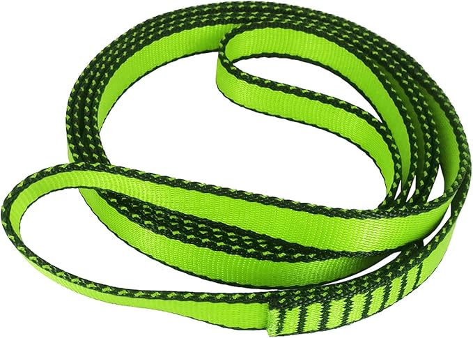FOSER 18mm Nylon Climbing Sling Runner, 23KN Nylon Rope,Apply to Rock Climbing, Mountaineering, Hiking, Downhill, Emergency Equipment, etc