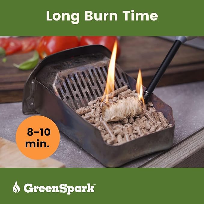 Natural Fire Starters for Grill, Smoker, Pizza Oven,BBQ,Fireplace, Wooden & Pellet Stove, Fire Pit, Long Burn, Waterproof,All Weather, Safe for Indoor/Outdoor Use (10 Lb)