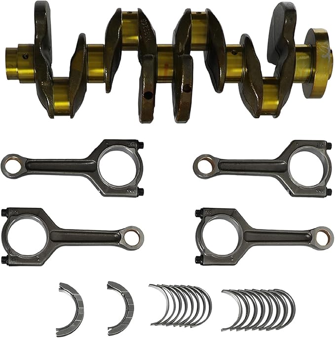 Engine Overhaul Rebuild Kit Head Gasket Set & Crankshaft W/Connecting Rods Bearing Fit For BMW N20B20A 2.0T 2011-2017 11247624616 11128676519 11217640165
