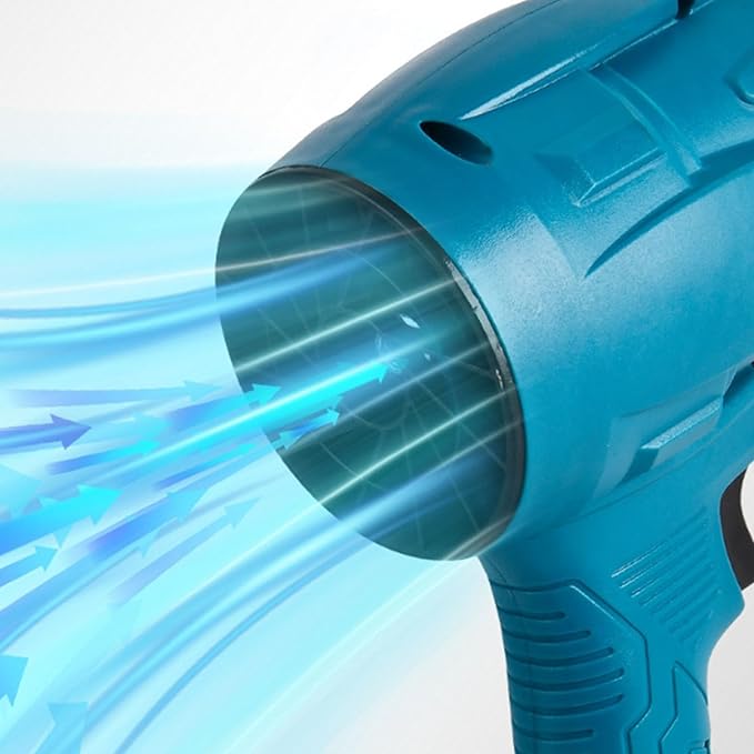 Leaf Blower Cordless, 21V Electric Cordless Leaf Blower, Leaf Cleaner for Lawn Care, Patio, Blowing Leaves,Dust,Depot,Blue