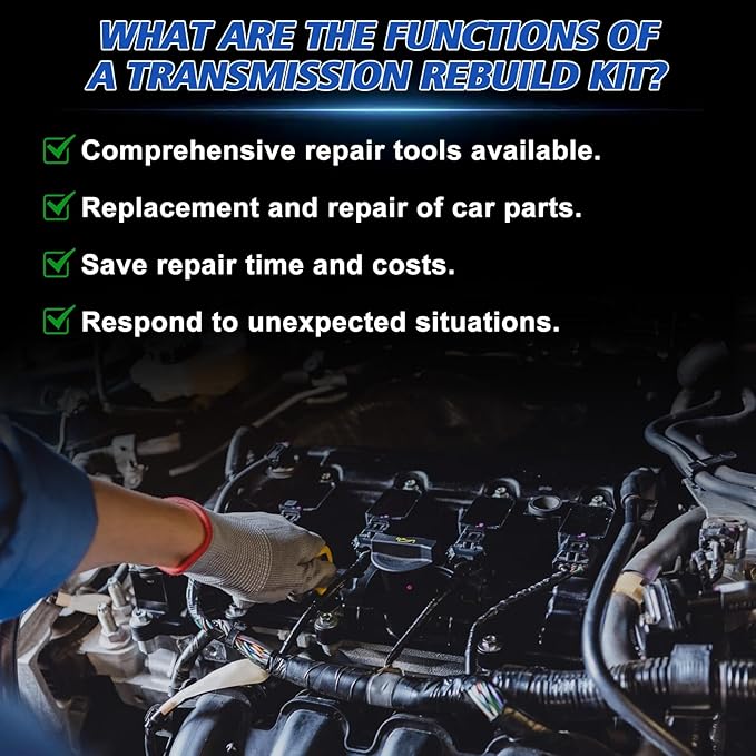Transmission Master Rebuild Kit V4A51 R4A51 V5A51 R5A51 Fits for Mitsubishi Montero XLS Pajero Sport 3.0L 3.5L Engine Aftermarket Parts