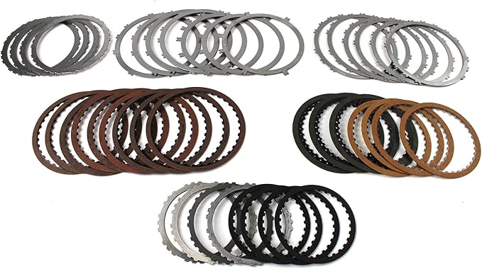 A6GF1 Transmission Master Rebuild Overhaul Kit with 24 Friction Discs 17 Steel Plates Fits for Hyundai Accent Elantra Kia Optima Soul Sportage 2011-2014 1.6 1.8 2.0L OE Replacment