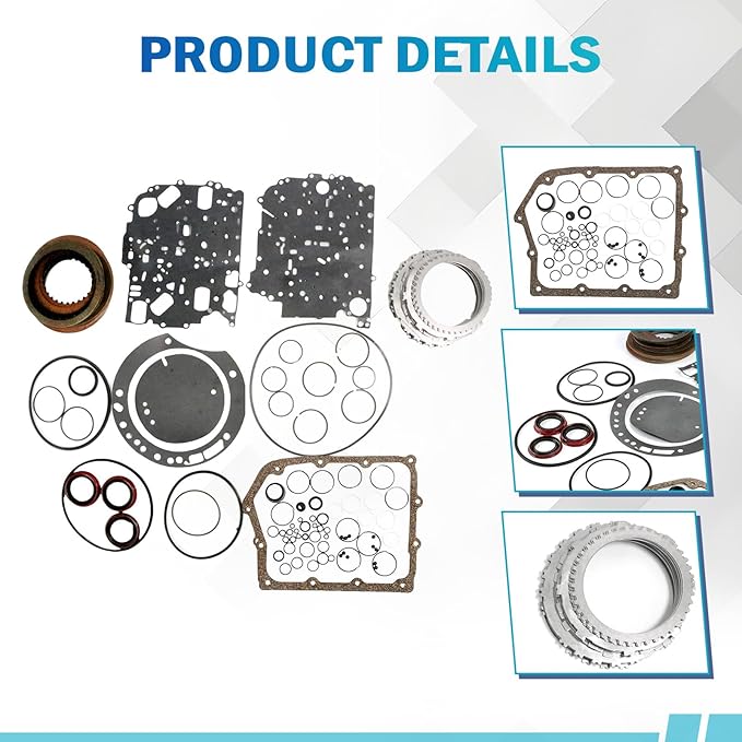 Transmission Master Overhaul Rebuild Kit 62TE Compatible with Dodge Ram 200 Routan Pacifica 2008-UP After-Market Parts