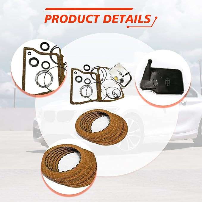 VT1 Transmission Master Rebuild Kit, Compatible with Mini Cooper 2002 2003 2004 2005 2006 2007 2008 1.4L 1.6L, Engine Replaces Transmission Rebuild Kits Part CFT25/27 ZF-CVT
