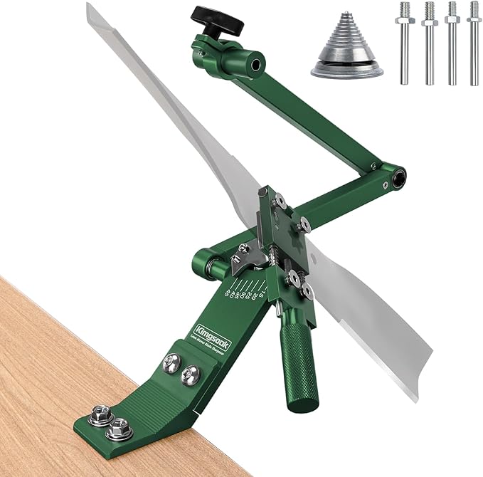 Lawn Mower Blade Sharpener, Lawnmower Blade Sharpening Tool with Blade Balancer, Blade Sharpner Kit