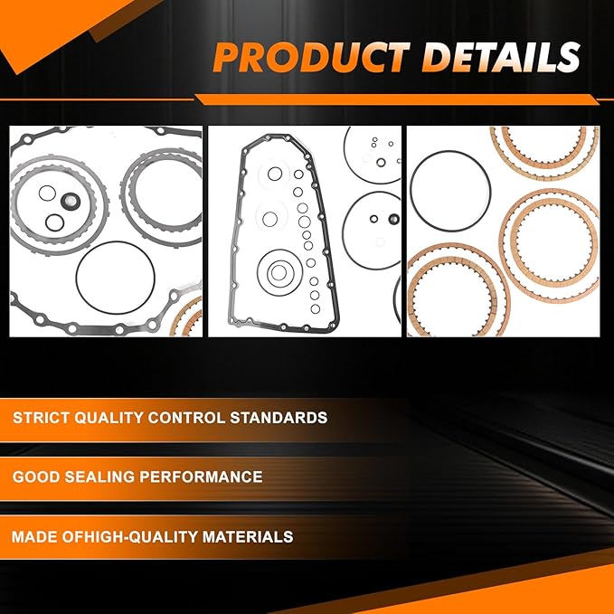 RE0F10A JF011E Transmission Rebuild Kit CVT Compatible with for NISSAN 2005-2011 Mitsubishi Outlander Galant Altima for SUZUKI 2010-2016 for Jeep 2007-2014 Compass/Patriot After-Market Parts