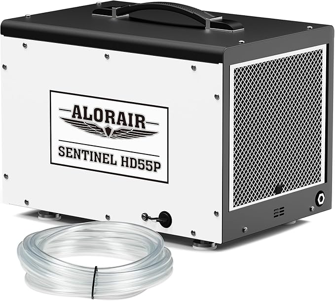 ALORAIR Crawl Space Dehumidifier, 120 PPD Crawlspace Dehumidifiers with Drain Hose and Pump for Basement, Portable Compact Auto Defrost Under House Industry Commercial Dehumidifier