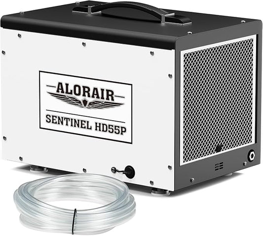ALORAIR Crawl Space Dehumidifier, 120 PPD Crawlspace Dehumidifiers with Drain Hose and Pump for Basement, Portable Compact Auto Defrost Under House Industry Commercial Dehumidifier