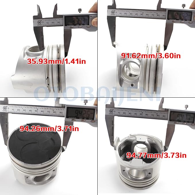 4M40 Engine Overhaul Rebuild Kit with Valve Kit for Mitsubishi 4M40 4M40D 4M40T Engine for Sumitomo SH60 Excavator Engine Repair Aftermaket Parts