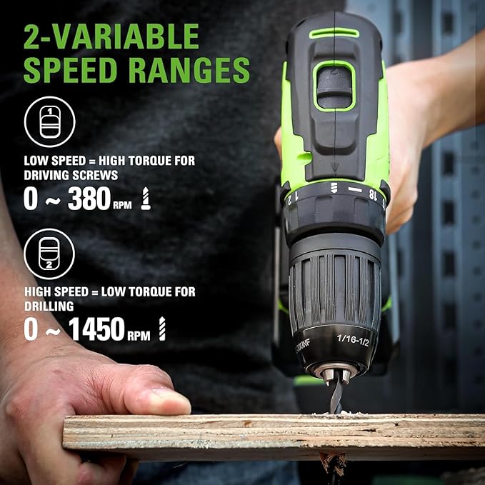 Greenworks 24V Brushless 6-Tool Combo Kit, Cordless Power Tool Set with 130MPH Blower, 6-1/2" Circular Saw, Drill/Driver, Impact Driver, Multi-Tool, Work Light & 4 Batteries