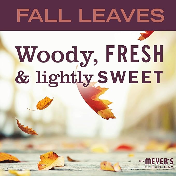 Mrs. MEYER'S Fall Leaves Kitchen Set Variation, Includes Dish Soap, Hand Soap and Multi-Surface Cleaner, 3 ct.