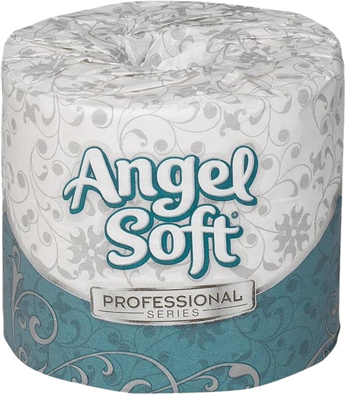 Georgia-Pacific Angel Soft Toilet Paper, 16880, Bulk Case of 80 Rolls, 450 Sheets Per Roll, Individually Wrapped, 2-Ply Soft and Strong Toilet Tissue