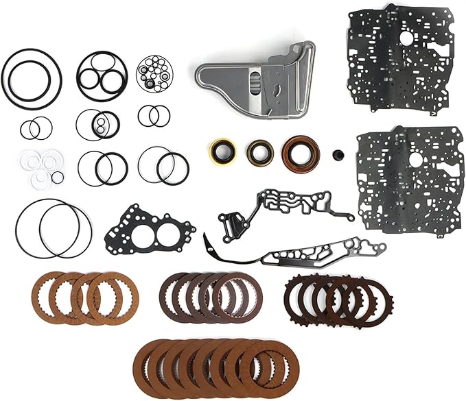 4T65E Transmission Master Rebuild Overhaul Kit Compatible with Chevy 1997-2008 Oldsmobile for Buick 1997-2011 LaCrosse Terraza Regal Century Rendezvous Pontiac Transmission Rebuild Kit